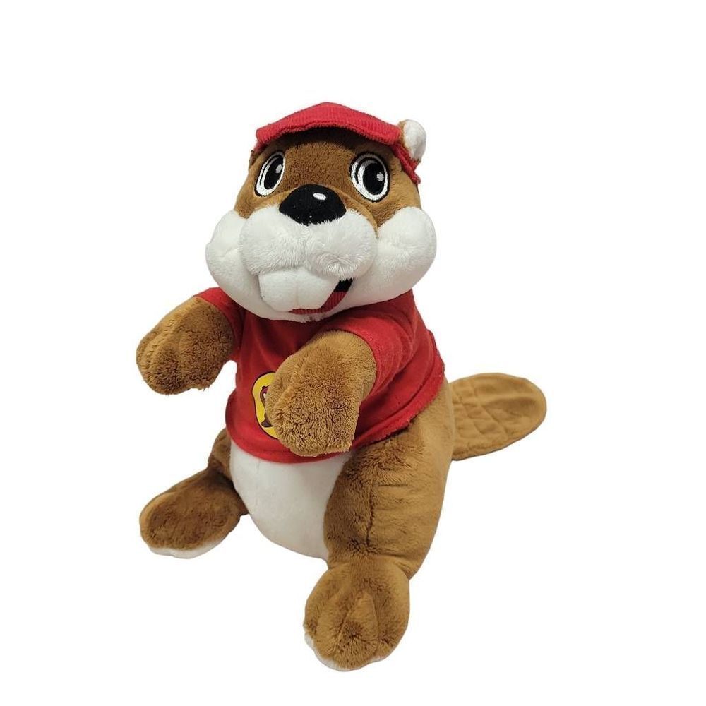JAAG BRAND  ~ BUC-EE'S ~ 10" PLUSH BUCEE THE BEAVER